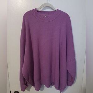 Free People Easy Street tunic oversized sweater